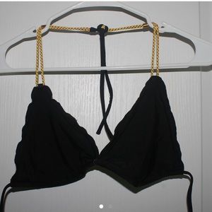 Black Triangle Bikini Top
